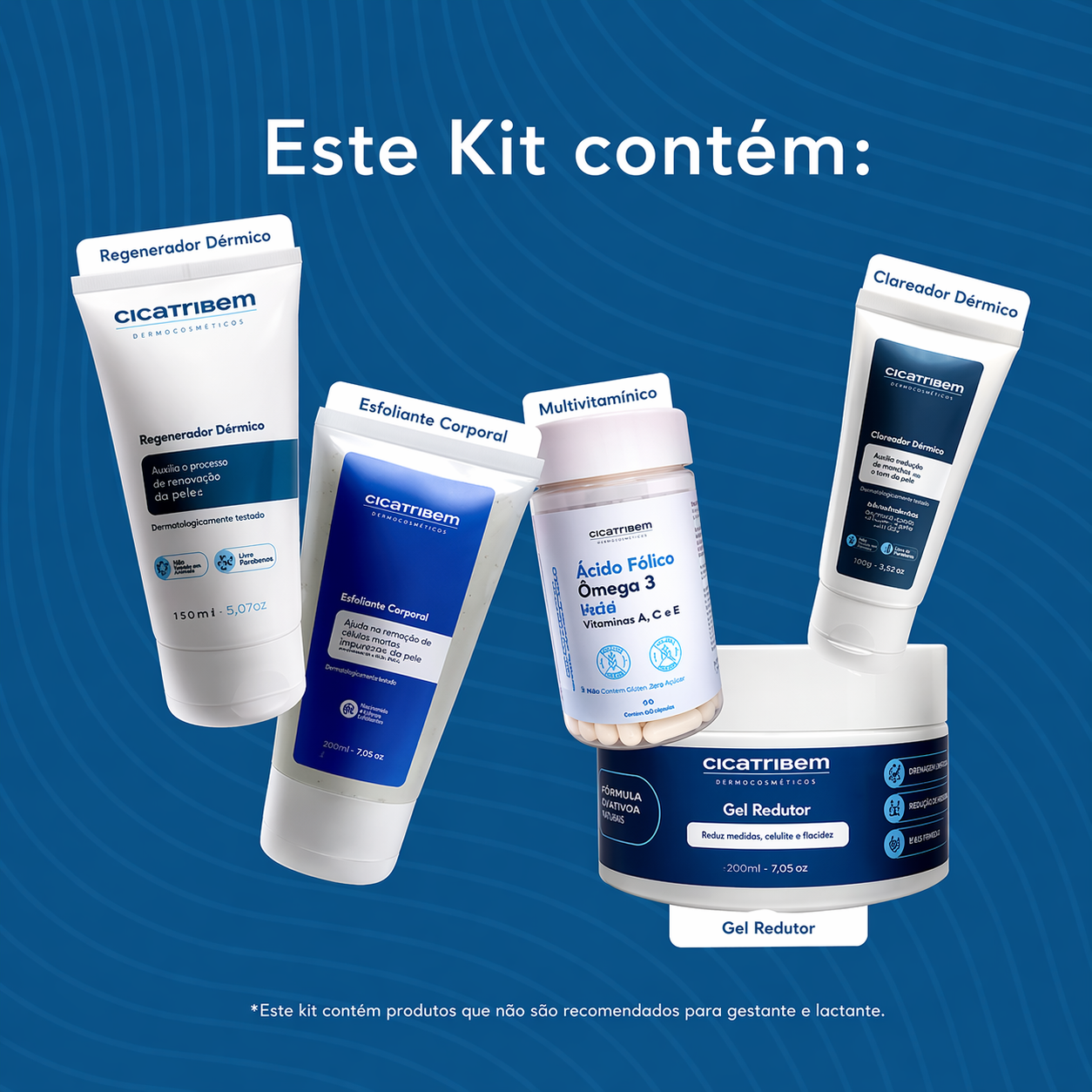 Kit Clareamento Total - Regenerador Dérmico / Esfoliante Corporal